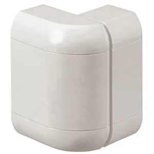 MK Electric Corner External For 3D Skirting Trunking White PVC