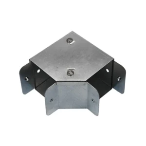 Armorduct Bend 90° Angle Top Lid Gusset 100 x 100mm Pre-Galvanised Steel