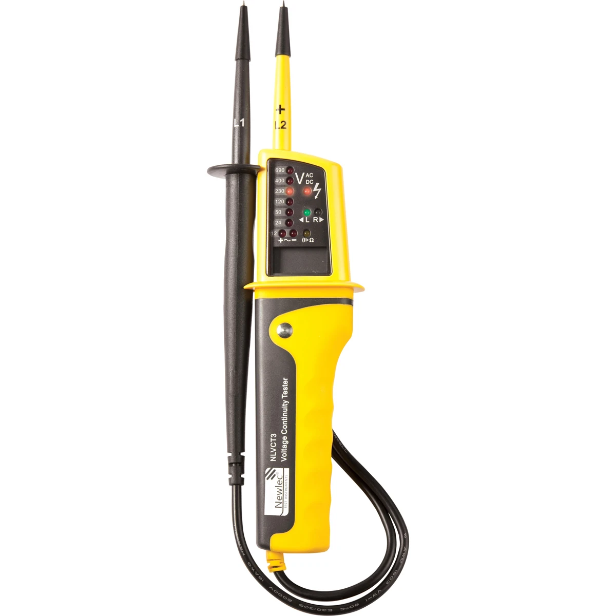 Newlec Voltage Tester/Continuity Electrical Tester Digital Phase Rotation Test - Image 2