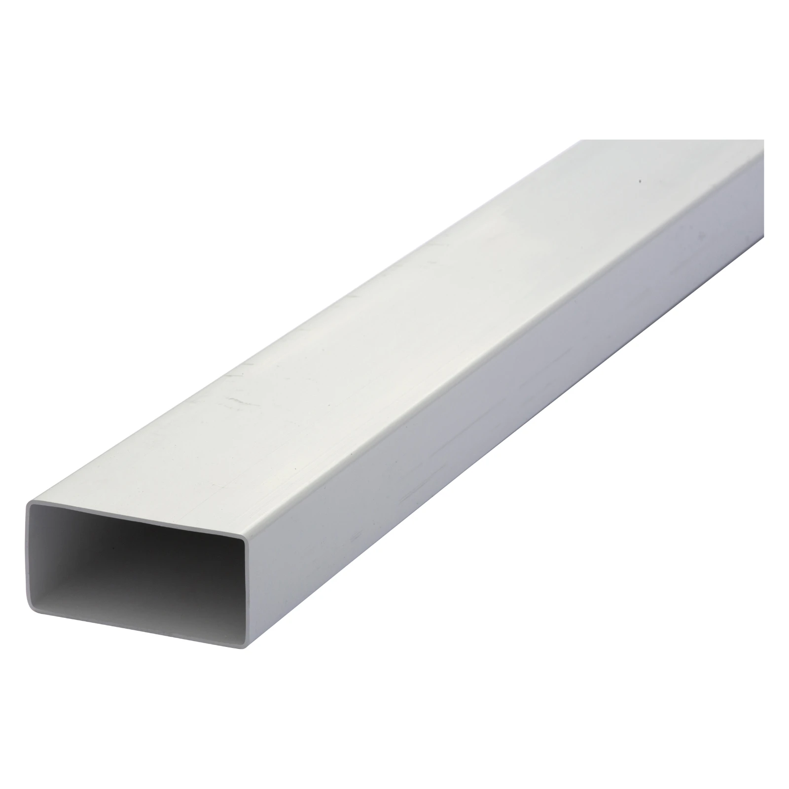Newlec Flat Channel Solid Ducting 110mm x 54mm (2m Length) White - Image 2