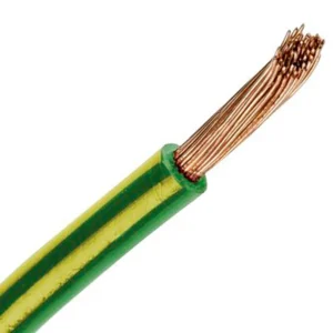 Clynder BS6231 1.5mm² Green/Yellow Tri-Rated Cable 1-Core Panel Wire
