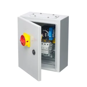 Newlec Switchfuse Isolator TP+N IP65 Metal Clad C/W 32A Fuses
