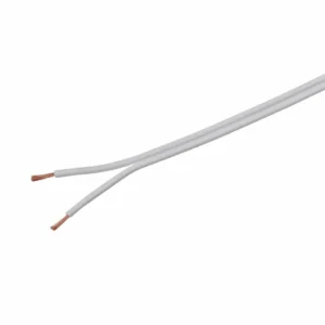 UK Cables Speaker Cable - 100m White Stranded PVC (42-Strand)