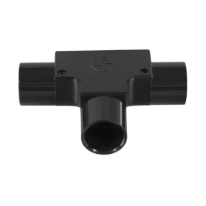 Marshall-Tufflex Inspection Tee for Round Conduit PVC-U 25mm Black