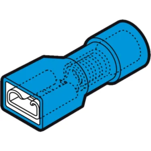 Cembre Push-On Terminal Blue