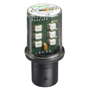 Schneider Electric Green LED Ba15D 24V AC/DC