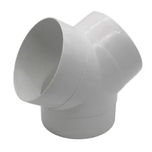 National Ventilation Y Piece Equal Easipipe 100mm Plastic