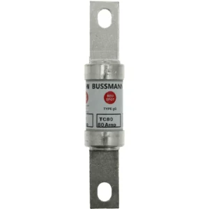 Eaton Bussmann Red Spot 80A Centre Bolted Tag Fuse Link