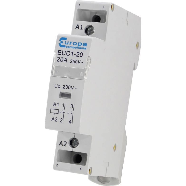 Europa Contactor Modular 2N/C 20A 24V - Image 2