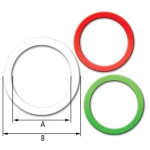 CMP Washer Entry Thread Sealing 32mm White Nylon