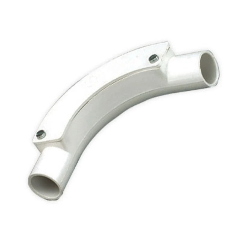 MK Electric Bend Inspection 20mm White PVC-U - Image 2