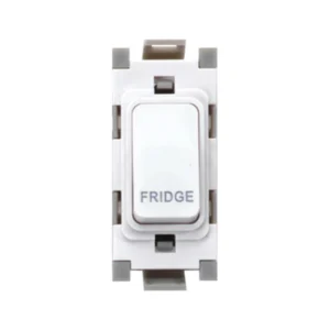 Deta Grid Switch DP Module 20A White Marked Heater