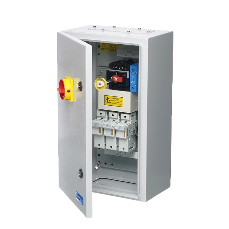 Europa Switchfuse Enclosed Triple Pole+Switched Neutral AC23 125A IP66/Ik10