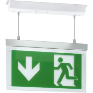 JCC a Leviton Company Exit Sign Surface Suspended Blade 3hrM IP20