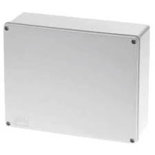 Wiska Junction Box Wib 12 Smooth Sided Enclosure 240X190X90mm Grey IP65 - Image 2