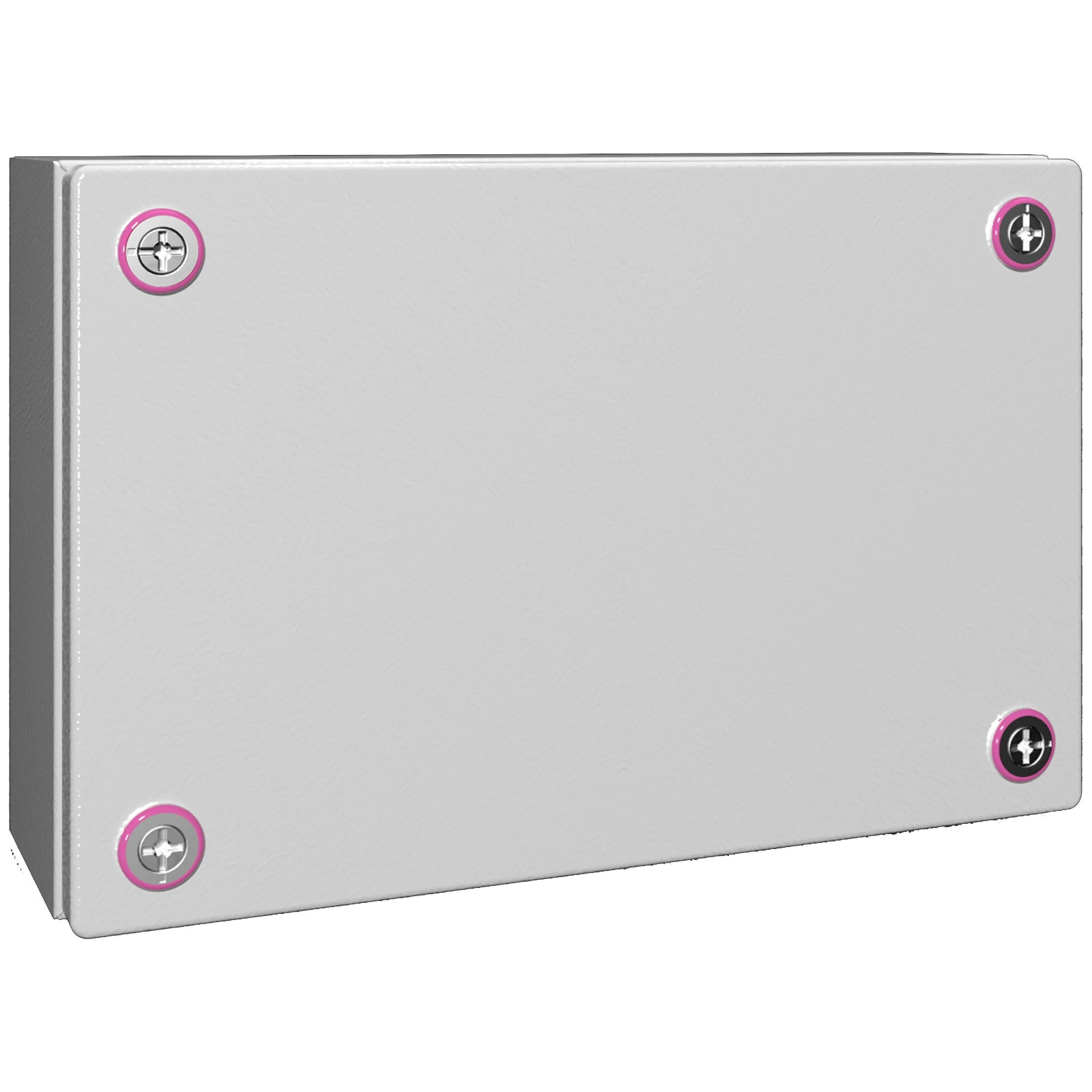 Newlec Junction Box Weatherproof RAL7035 300 x 200 x 120mm Light Grey Steel IP66 - Image 2