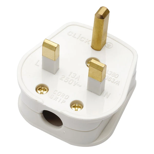 Click Scolmore Plug Fused Non Standard 13A White - Image 2
