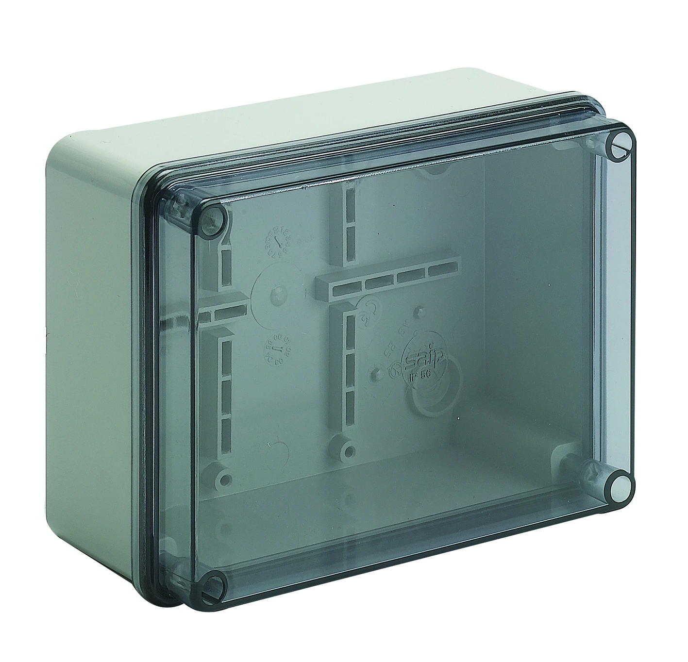 Newlec Enclosure Clear Lid 300 x 220 x 126mm IP56 Moulded - Image 2