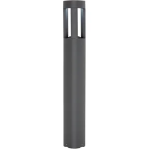 Endon Post Lighting Exterior Cool White LED IP54 6W 123X127X800mm Matt Gr