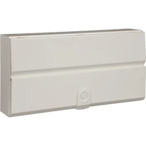 Hager Enclosure 22 Module Din Rail White Steel