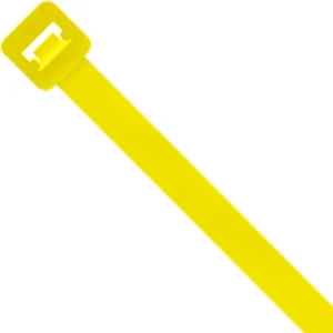 Unicrimp Yellow Nylon 6/6 300mm x 4.8mm Cable Ties