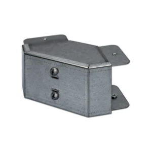 Armorduct Bend 90° Outside Lid Gusset 50X50mm Pre-Galvanised