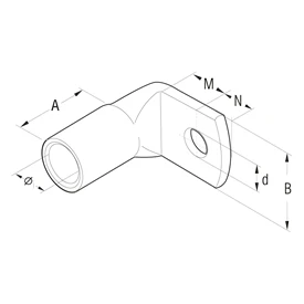 Cembre Copper Tube Crimp Lug - Image 4