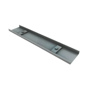 Unitrunk Galvanised Steel 50mm x 3m Lid For Lighting Trunking