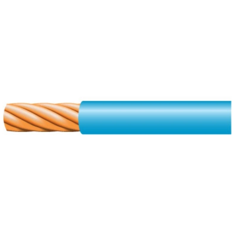 Prysmian 6491X 16.0mm² Blue PVC Basec Cable 1-Core 100m Roll - Image 2