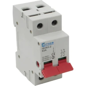Europa 100A 2 Pole Mainswitch / Isolator