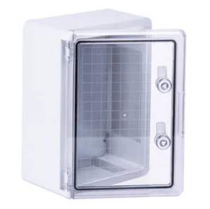 Wiska Distribution Box Wdb T2 Gr40120 Distribution Brd 350X250X150mm Grey Clear Door - Image 2