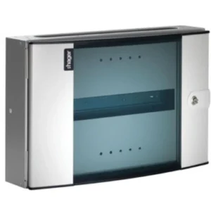 Hager Box Din Rail Small Glazed Door