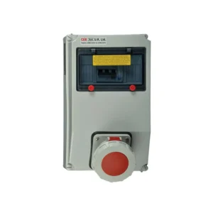 CEENorm Surface Mounting Socket Outlet Protected 63A 400V 5P IP67 A Type