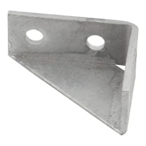 Newlec Channel Support Bracket 90° Gusset Angle 2 Hole 2 Hole Hot Dipped Galvanised