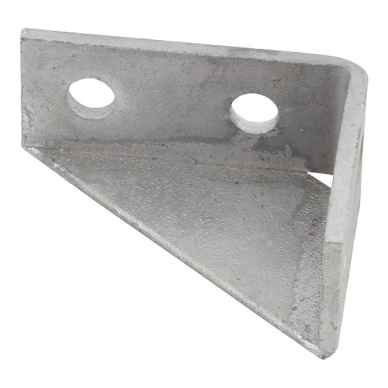 Newlec Channel Support Bracket 90° Gusset Angle 2 Hole 2 Hole Hot Dipped Galvanised