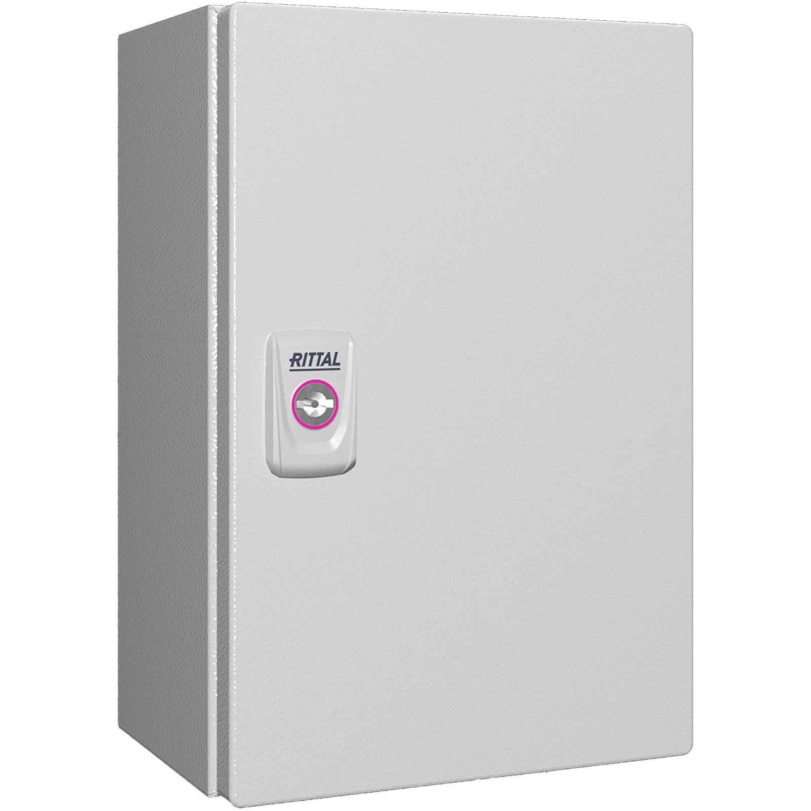 Newlec Enclosure Weatherproof RAL7035 300 x 200 x 155mm IP66 Light Grey Steel with Door