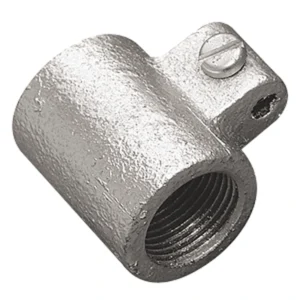 Metpro Galvanised Steel Earth Coupler 20mm