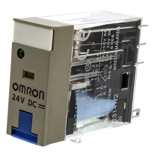 Omron Plug-In Coil Suppressor Test Button 5A 24V Dc LED Ind - Image 2