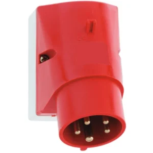 CEENorm Appliance Inlet Surface 3P+N+E IP44 16A 415V Red
