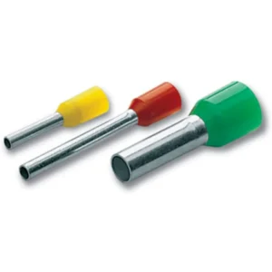 Cembre 0.3mm²-0.5mm² Polypropylene Insulated End Sleeve 8mm Pin Length Orange