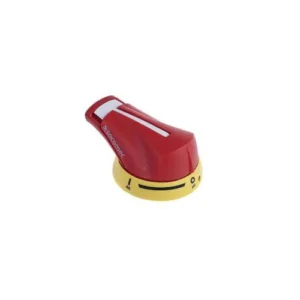 Socomec Handle Door Interlocked External Front Red/Yellow Operation IP65