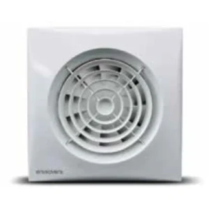 Envirovent Fan Silent Extractor 100mm Model 158X158X109.3mm Silver B/D