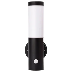 Green Lighting Lantern Wall Post PIR Photocell Sensor 8W 4000K 600lm Stainless Steel