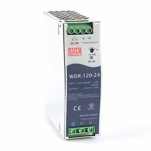Mean Well 5A 24Vdc Psu