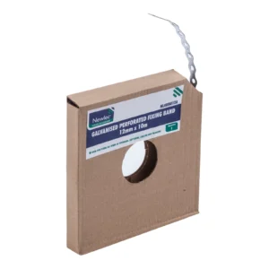 Newlec All Round Band Multipurpose 5mm Hole 12mm x 10m Reel Galvanised