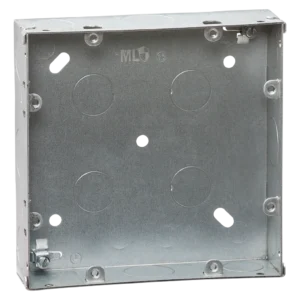 Knightsbridge MLA 6-8G 35mm galvanised steel box