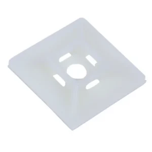 Niglon Base Self-Adhesive Cable Tie 19X19X3.6mm White