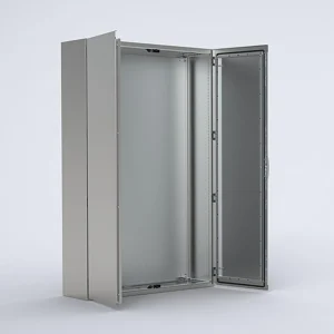 nVent HOFFMAN Enclosure Floor Standing Double Door IP55 1600 X 1200 X 400mm Stainless Steel