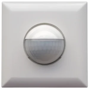 BEG Detector Wallswitch Battery Op 2 Wire 180° White Indoor 180/