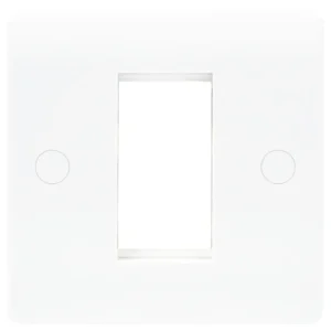 Newlec Blanking Plate 1 Gang Data Plate 1 Module